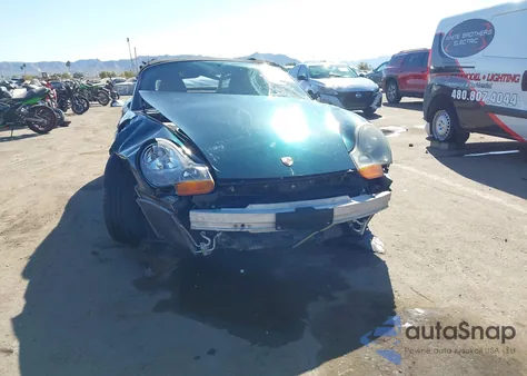 2000 Porsche Boxster z USA, uszkodzony, nr VIN WP0CA2983YS620453